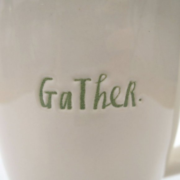 Rae Dunn Gather Coffee Mug - Picture 3 of 8
